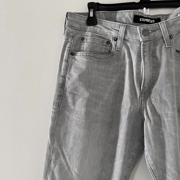 Stretch Material Jeans, Straight leg 5 pocket denim jeans - Picture 7 of 13